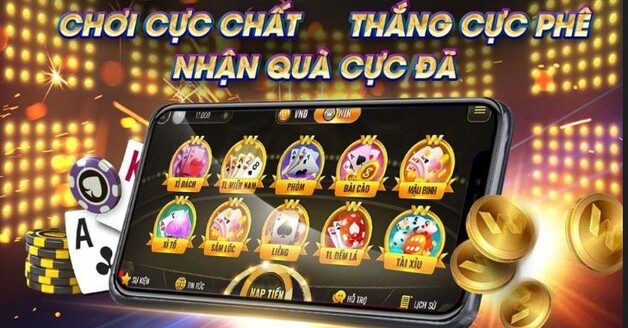 Game bài đổi thưởng cực chất với phần thưởng lớn